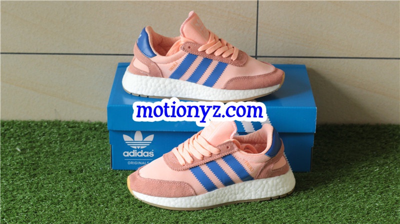 Real Boost Adidas Iniki Runner Pink Blue